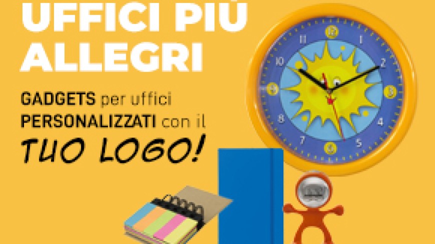 Idee per uffici più allegri con gadget divertenti e colorati