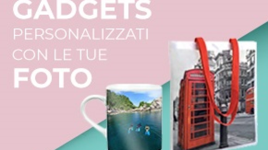 Gadget personalizzati con le foto