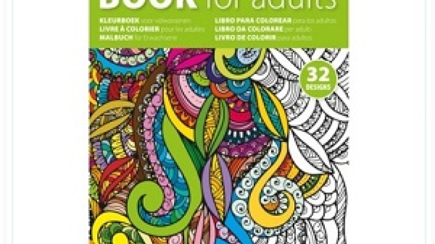 libro da colorare per adulti