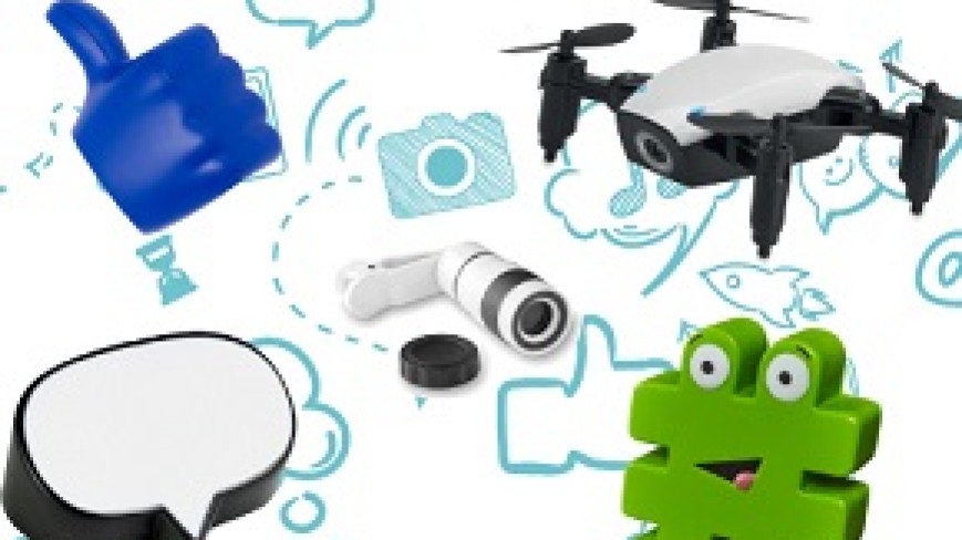 5 gadget aziendali perfetti per i Social