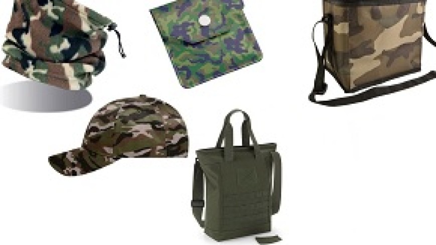 Gadget in stile militare, personalizzati con il tuo logo