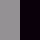 silver/black